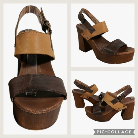 S2604 GUC $124 Boho Chic Musse & Cloud Sandals size 41 US 10/10.5 - Picture 1 of 10